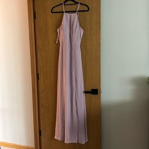 Kennedy Blue Bridesmaid “Luna” Dress. Color: Dessert Rose (Mauve) Size: 2